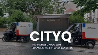 CityQ 1200 — The 4-Wheel Cargo eBike Replacing Vans in European Cities