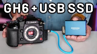 HOW to Install! LUMIX GH6 SSD Recording over USB Support is HERE! —Panasonic GH6 Firmware Update 2.2