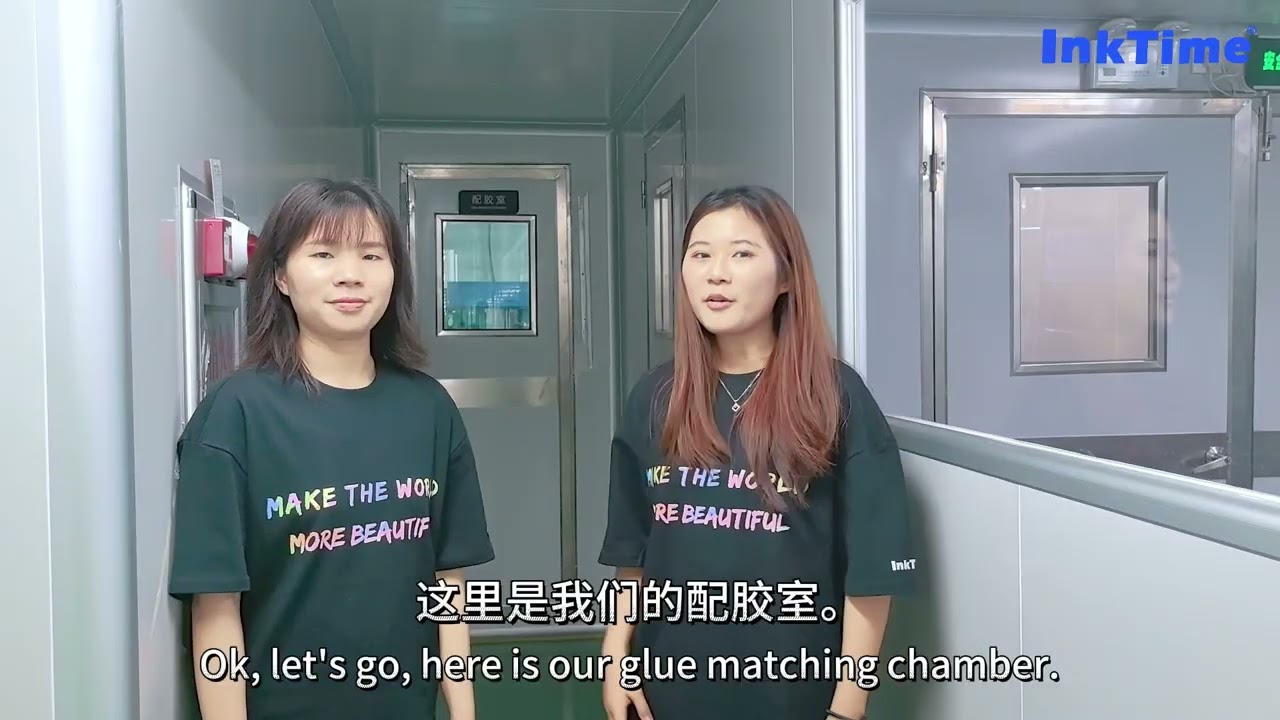 Inktime PET DTF film factory///Fábrica de películas Inktime PET DTF