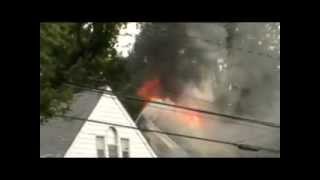 Big Old House Fire in Cranford