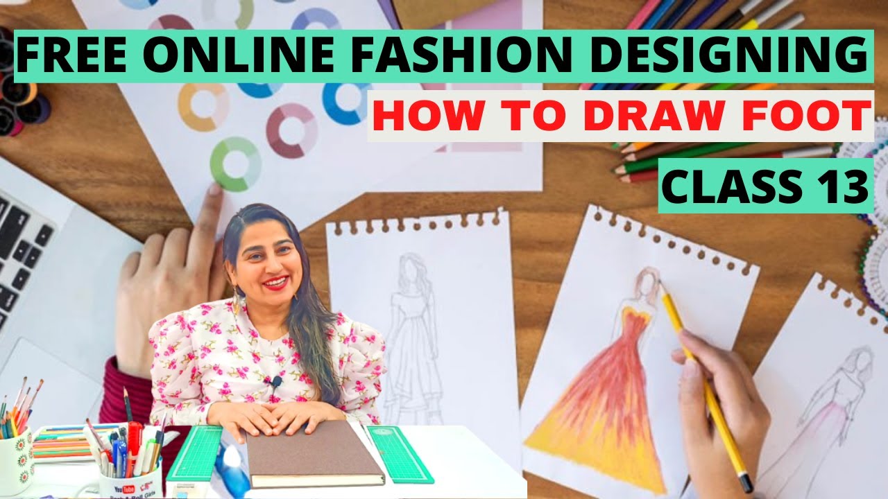 Free Online Fashion Designing Course For Beginners CLASS 13 / How To ...