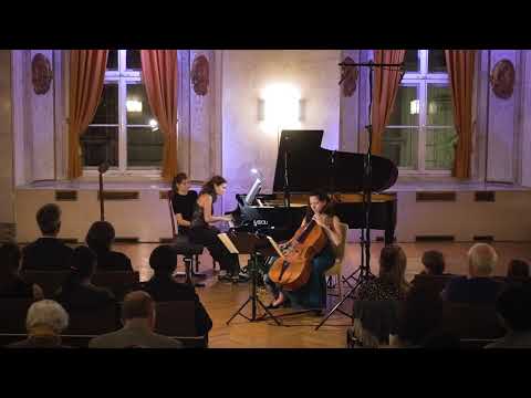 Liliana Kehayova (cello) and Yuliya Draganova (piano) play Beethoven Cello Sonata Op.102 No.2, 2.Mov