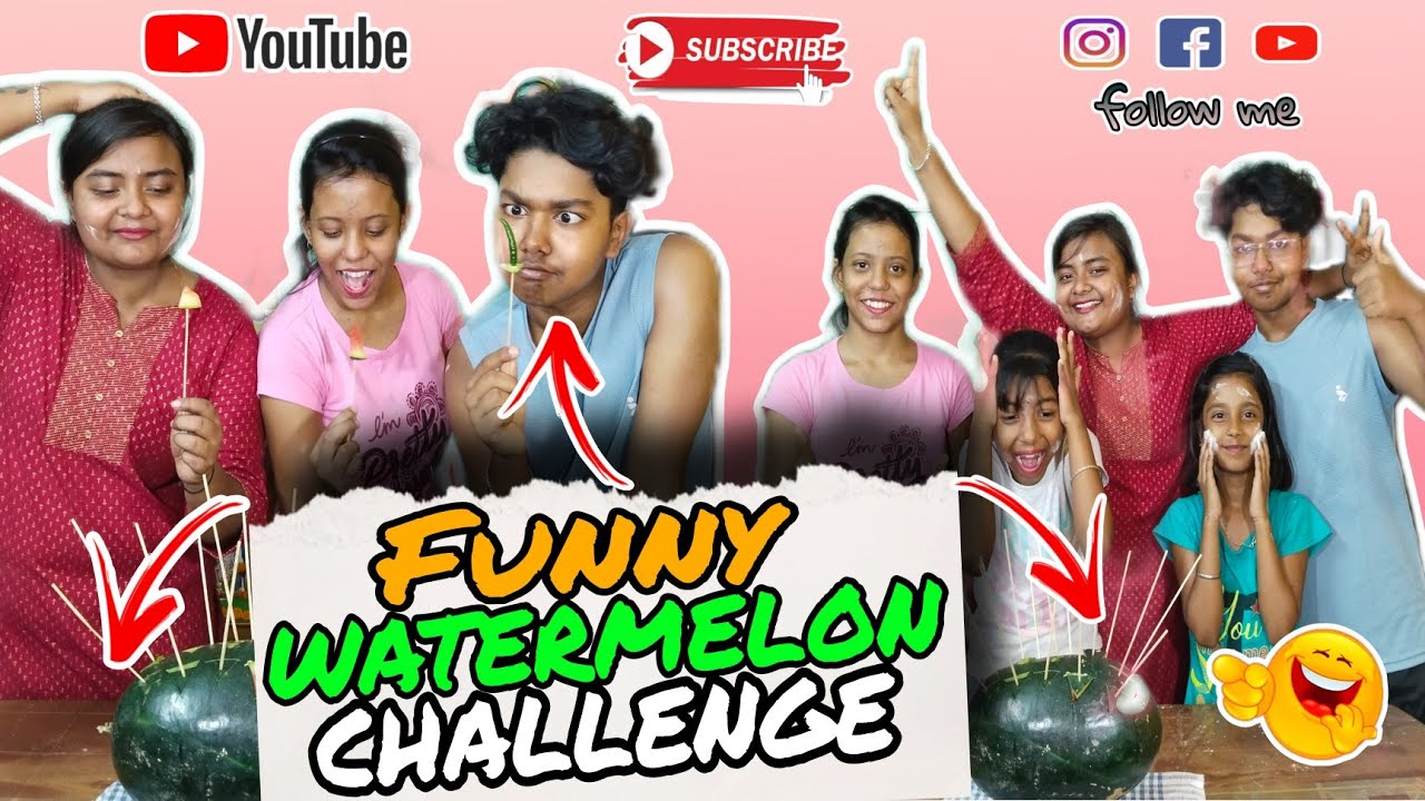 Funny Watermelon Challenge Video in Bangla YouTube