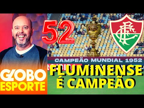 Fluminense campeão mundial se a fifa reconhecer a copa Rio em 1952 #fl