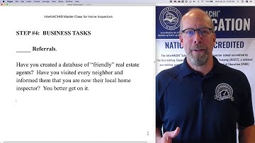 Master Class for Home Inspectors: Step 4, Referrals & Neighbors