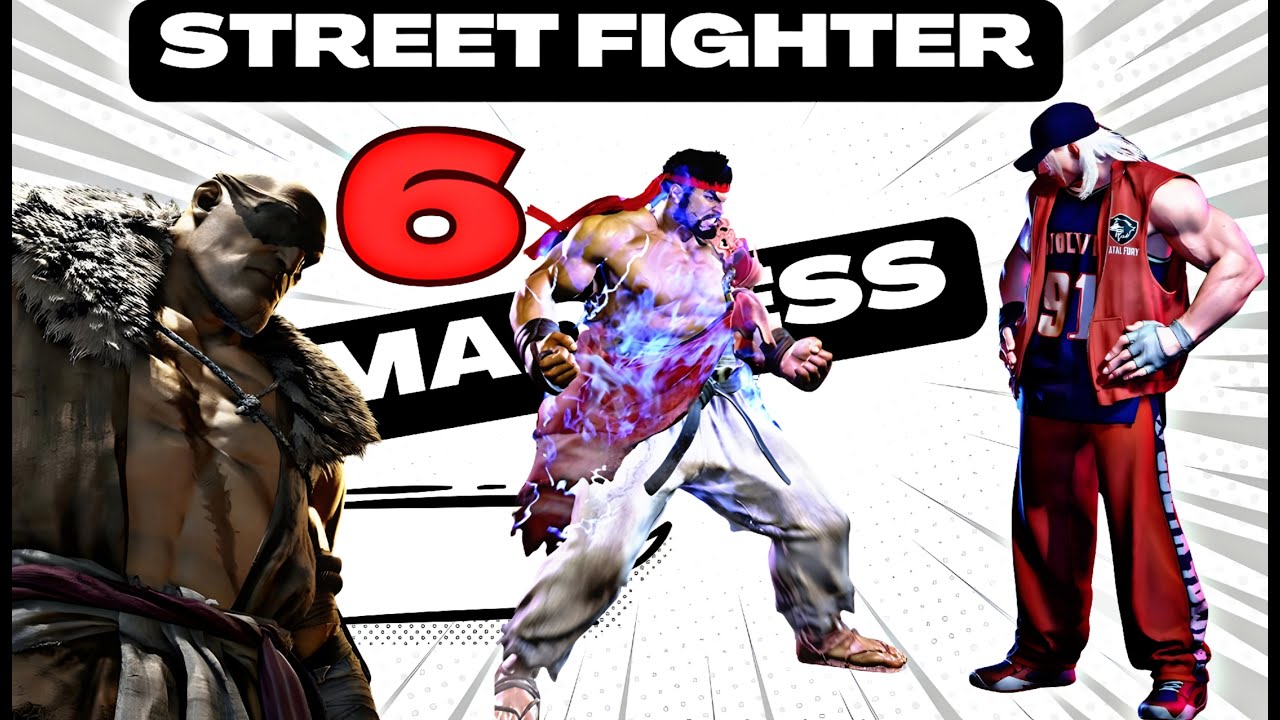 Street Fighter 6 Madness: Sagat for Master Rank and Ryu/Terry Master Ranked matches!