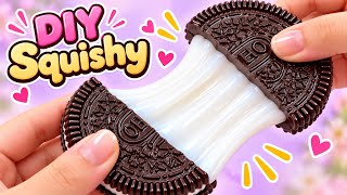 Details DIY Oreo Cheese Squishy 🍪🤍 How to Make a Stretchy Oreo Squishy at Home! Update