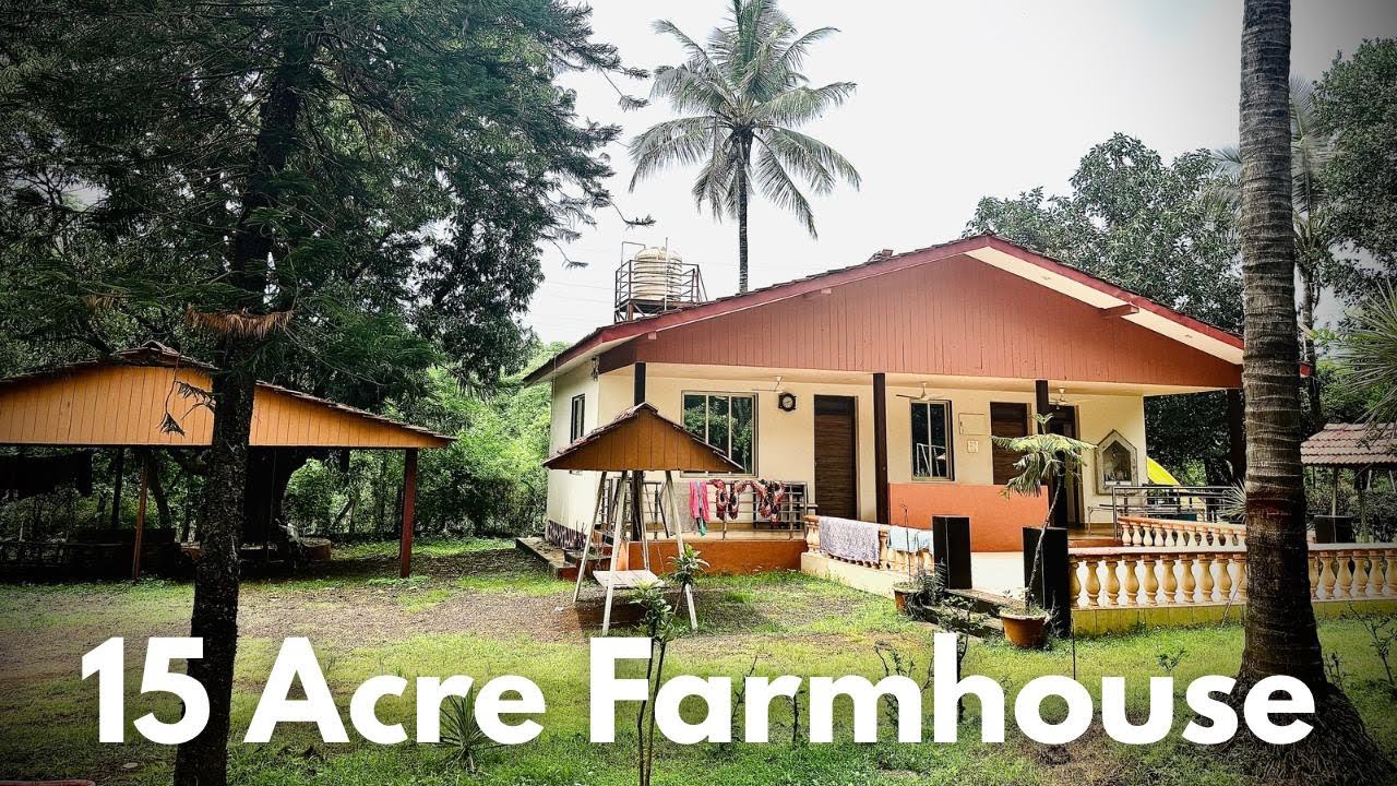 15 ACRE FARMHOUSE IN KARJAT 200+ Mango Trees | ₹3 Lakh/Guntha | Ideal for Big Farming Sold Out❌