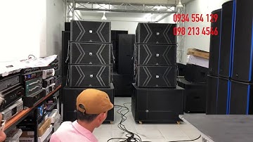 Bán dàn array 8 Loa ATI giá 86 Triệu cho khách Hàng Long An Hỗ trợ trả Góp. LH 0934554129