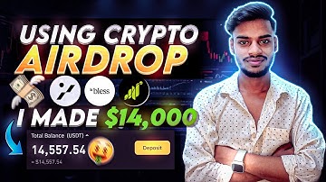 What is Crypto Airdrop? I Earned $14,000 How To Make Money From Crypto Airdrops Step By Step Guide✅