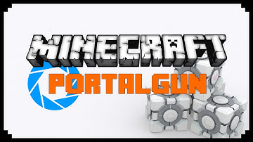 PORTAL GUN IN MINECRAFT! (Minecraft CommandBlock Creation) | iJevin