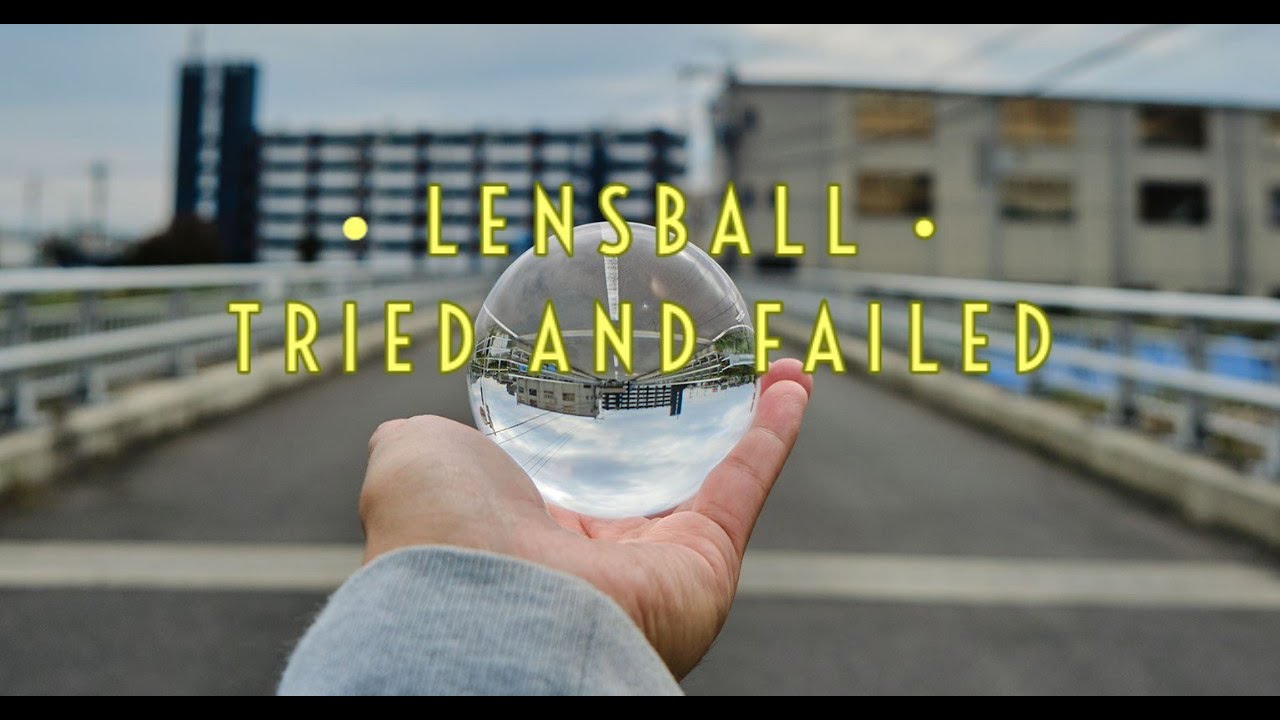 I Tried and Failed Using a Lensball in the Streets