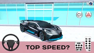 New Fastest Bugatti!! Top Speed - 3D Driving Class 2024 - best android gameplay