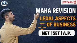 Legal Aspects of Business | Marathon Revision | UGC NET Commerce | SET | RPSC BADM