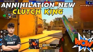 💀ANNIHILATION ALMOST WON THE BEST ROUND OF HIS CAREER - #csgo Highlights