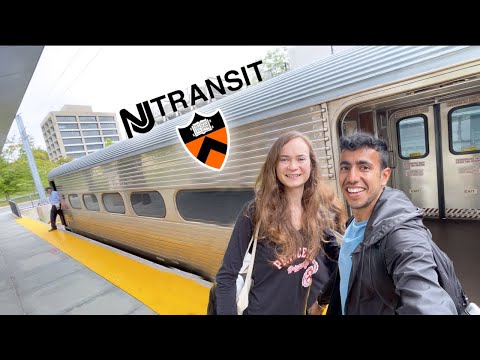 Train to Princeton University! NYC to New Jersey!!