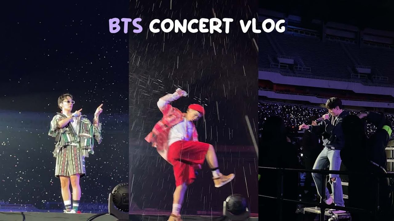 VLOG | 남준이한테 물벼락 맞은 역대급 시야의 방탄소년단 콘서트 브이로그, 현생과 덕생 사이 그 어딘가,퍼미션투댄스 서울