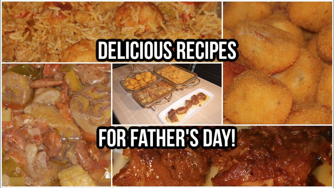 Delicious Recipe Ideas for Father's Day!