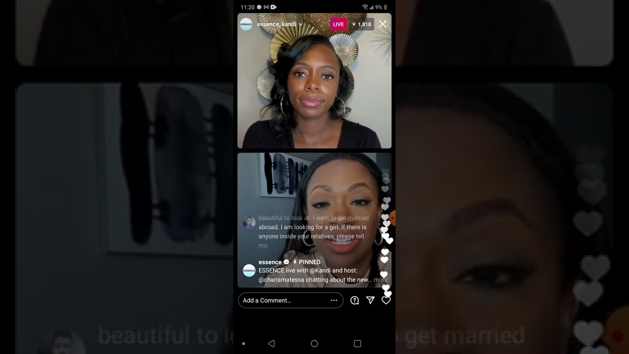 Kandi live interview with Essence Talks Reunion Tea, Verzuz, The CHI etc...