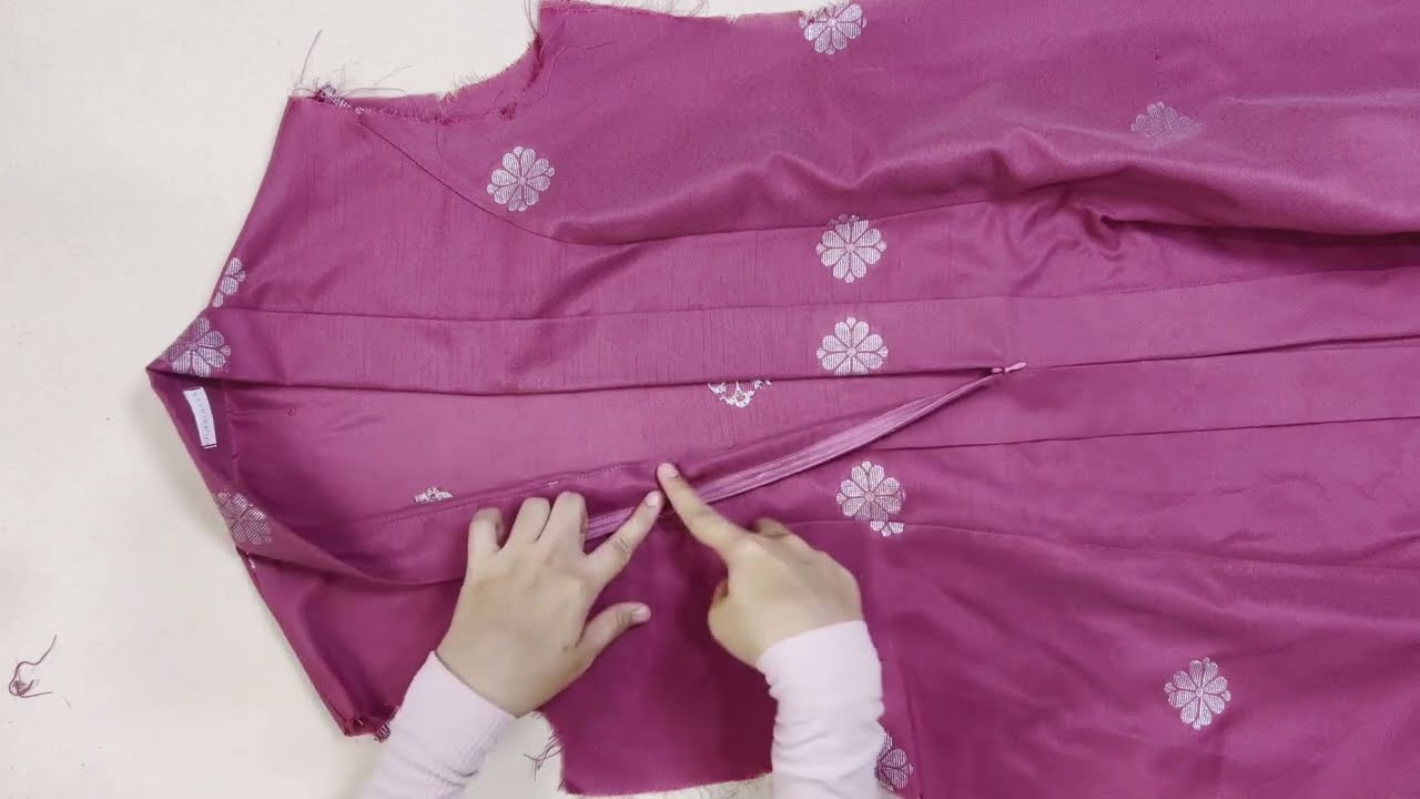 CARA JAHIT ZIP DI KELEPET KEBAYA YANG MUDAH DIFAHAMI