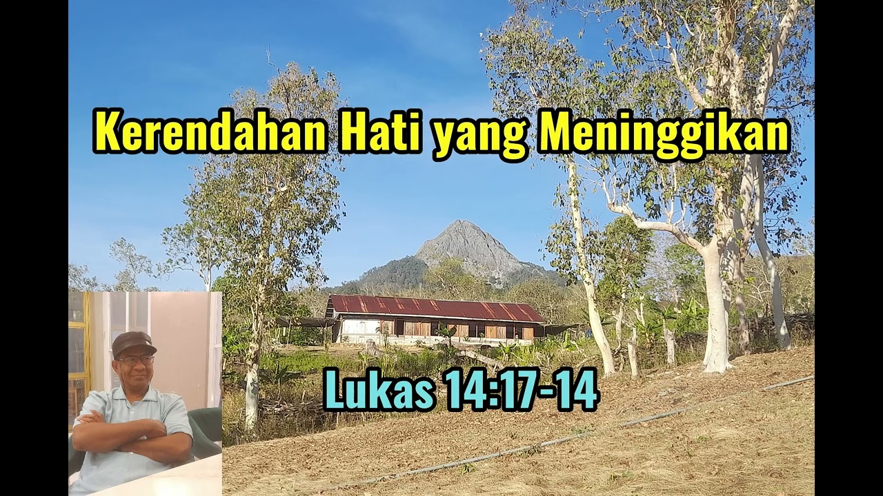 Lukas 14: 7-14 Kerendahan Hati yang Meninggikan