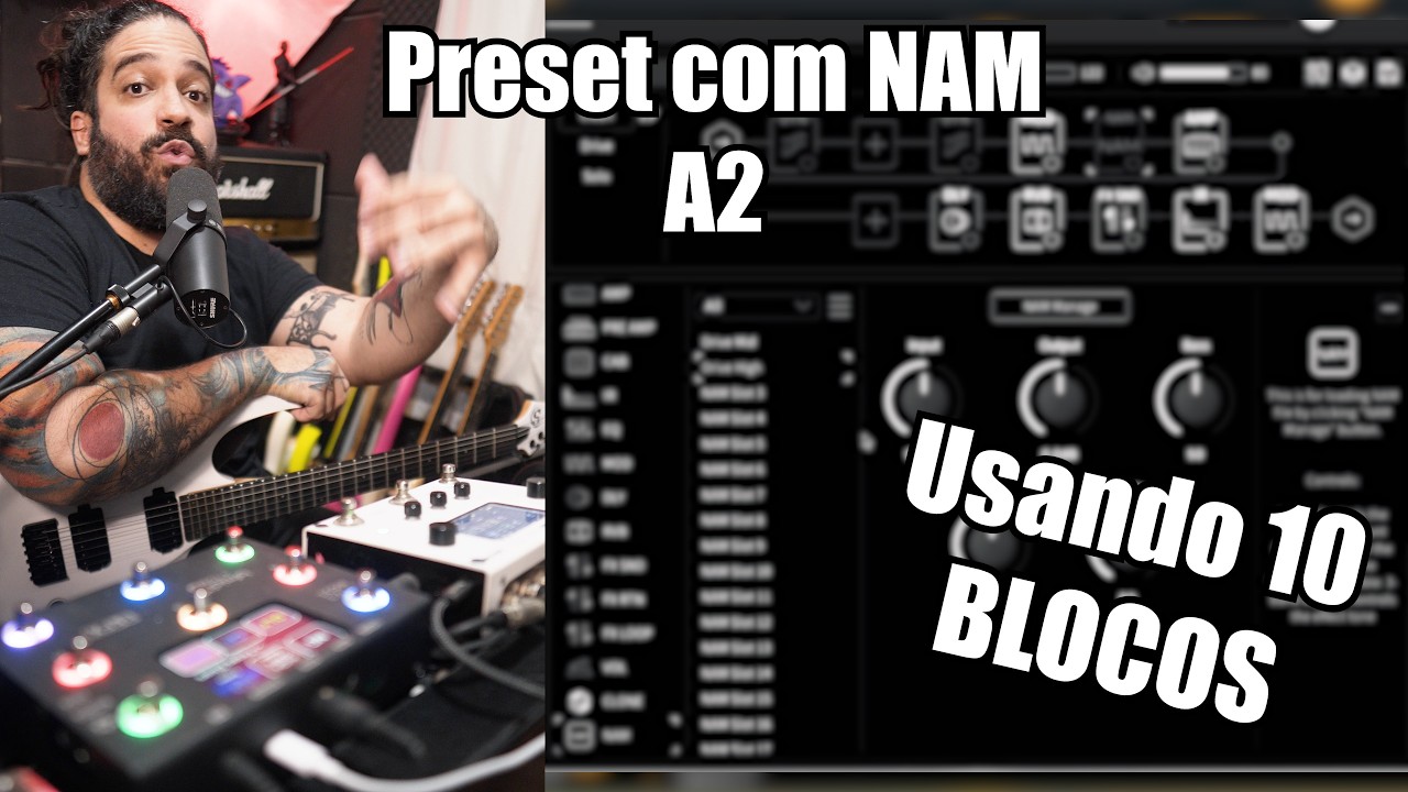 Watch NAM A2 na Ampero 2 STOMP - Mostrando preset COMPLETO usando a nova Ferramenta on YouTube Watch NAM A2 na Ampero 2 STOMP - Mostrando preset COMPLETO usando a nova Ferramenta on YouTube