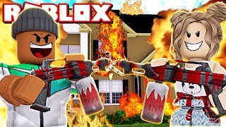*NEW* BURNING DOWN A $500,000 HOUSE IN ROBLOX *NEW* BURNING DOWN A $500,000 HOUSE IN ROBLOX