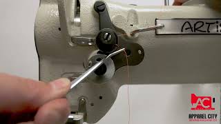 How to Thread the Artisan 2618 Industrial Sewing Machine (Step-by-Step Tutorial)