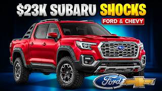 1 MIN AGO: This $23K Subaru Compact Pickup Truck Just EMBARRASSED Ford and Chevy