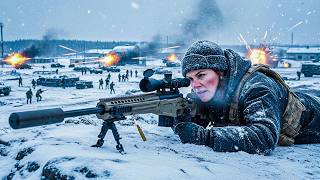 She Was Only Visiting Her Son — Until the Base Was Ambushed and Her Sniper Fire Turned the Tide