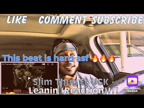 Slim Thug ft UGK - Leanin (Reaction) || This beat is hard asf 🔥🔥🔥