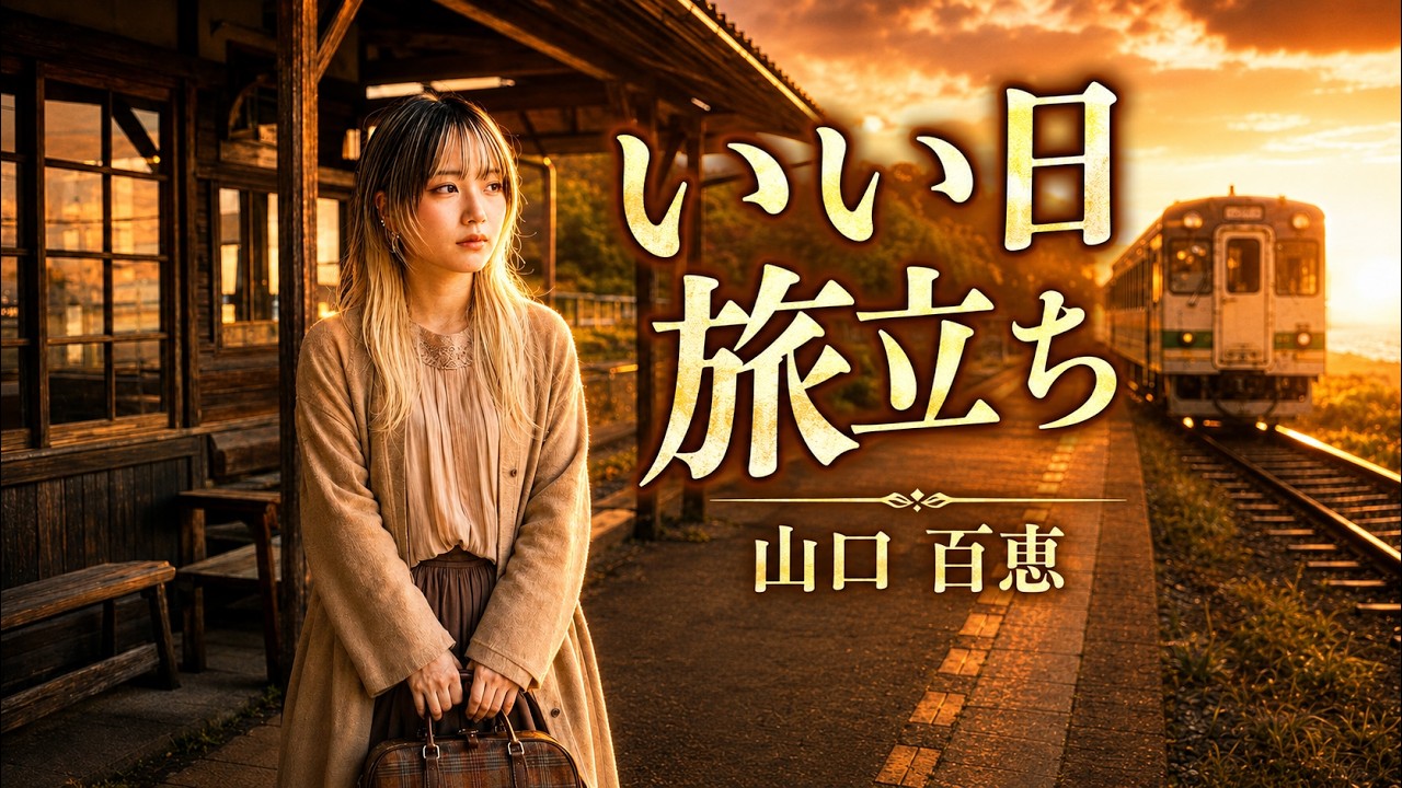 いい日旅立ち / 山口百恵｜旅立ちの景色がよみがえる歌 - YouTube