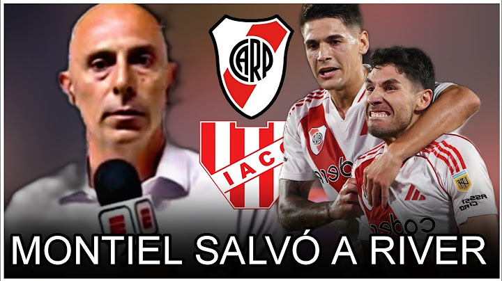 Ahora!!! River ganó sobre el final con Gol de Montiel ⚪🔴⚪ se salvó del Papelón 💣