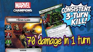 STAR-LORD vs RONAN THE ACCUSER (Expert) Marvel Champions Playthrough