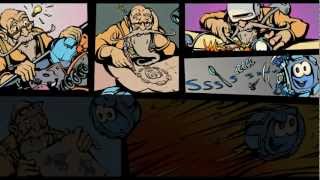 Magnet Boy iOS game Comics screenshot 2