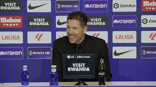 Simeone: Ha sido un gran trabajo colectivo