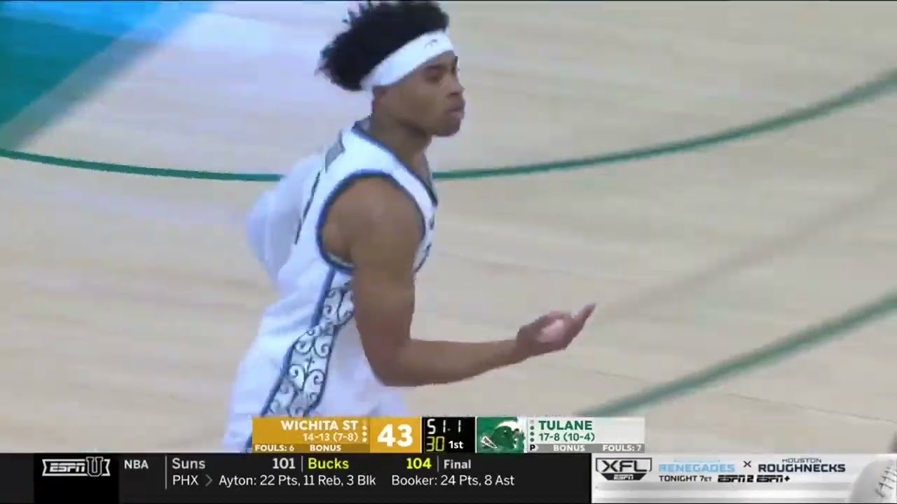 Jalen Cook vs WS 30 PTS     2.26.23