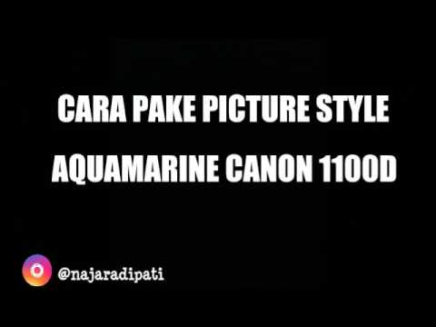 efek aquamarine canon eos 1100d