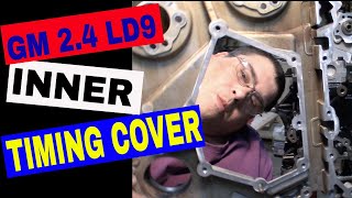 Inner Timing Cover - Engine Rebuild - 1999 Grand Am GM LD9 2.4 Quad 4 - Part 16