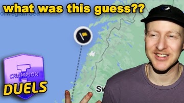 one of my greatest guesses | geoguessr duels
