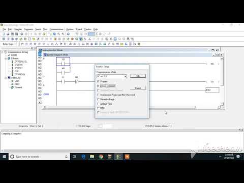 HOW to Upload and Download Porgram in DELTA PLC