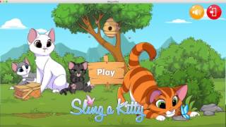 Making of: Sling a Kitty Winter screenshot 4