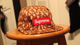 Supreme reed camo camp cap review s/s 2013