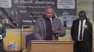 "Morning Worship" Dr. Harold L. Mitchell, Pastor