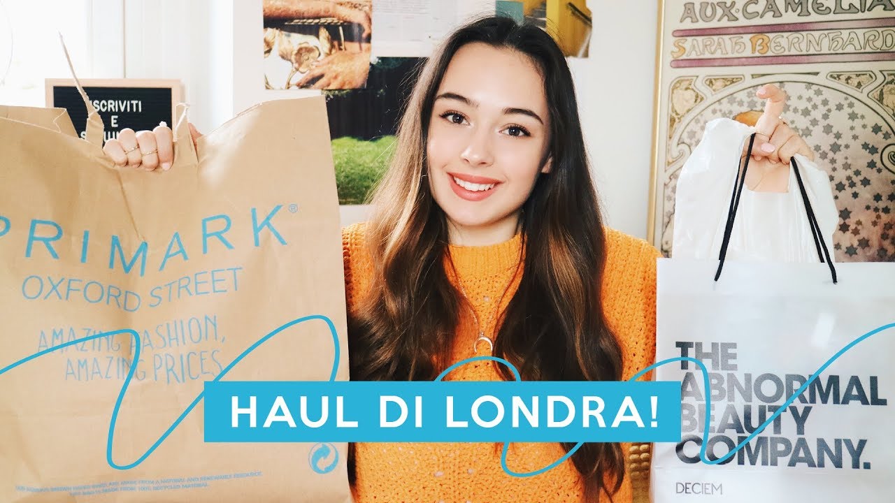 HAUL SHOPPING A LONDRA Primark, Pull&Bear e altro! YouTube