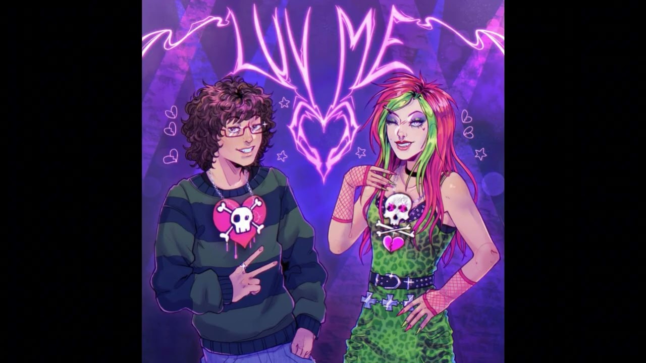 LUV ME - 6arelyhuman, Vyzer (Slowed Down)