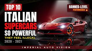 10 Insane Italian Supercars That Broke All the Rules (2020-2021)
