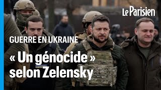 Zelensky à Boutcha : « Ces crimes seront reconnus par le monde comme un génocide »