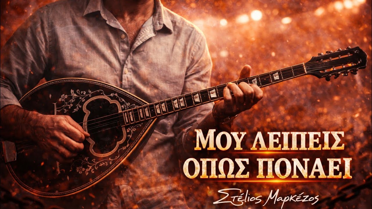 ΜΟΥ ΛΕΙΠΕΙΣ ΟΠΩΣ ΠΟΝΑΕΙ Στέλιος Μαρκέζος