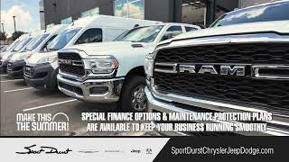 Lock in Limited Time Savings at Sport Durst Chrysler Dodge Jeep RAM in Durham!